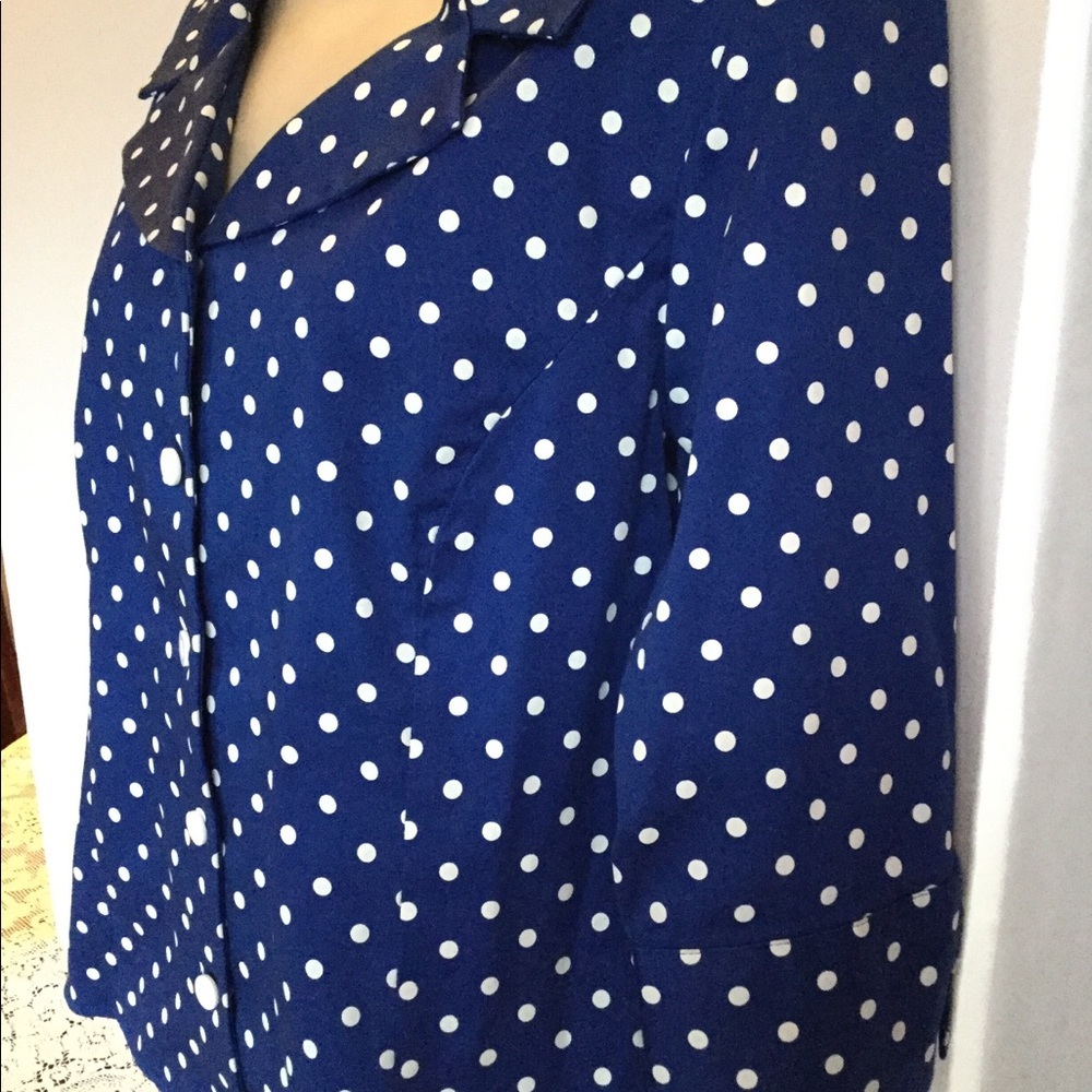 Pendleton Petite Size Medium Blouse Good Cond - image 3